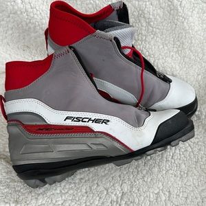 Vintage Fischer cross country ski boots